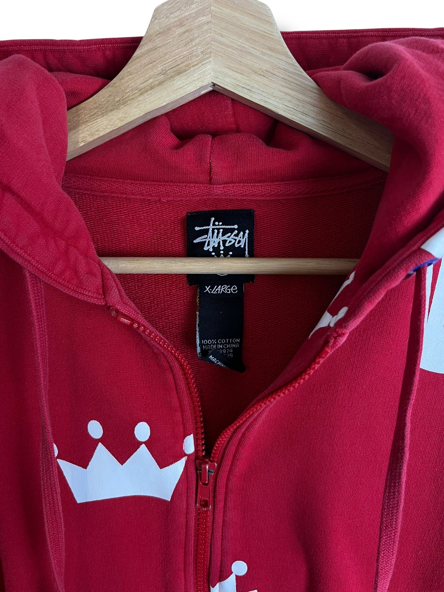 Vintage 2000’s Stussy Zip Up Hoodie