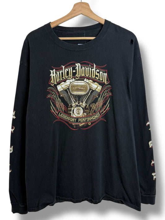 Vintage 2017 Harley Davidson “Bert’s Barracuda” Long Sleeve