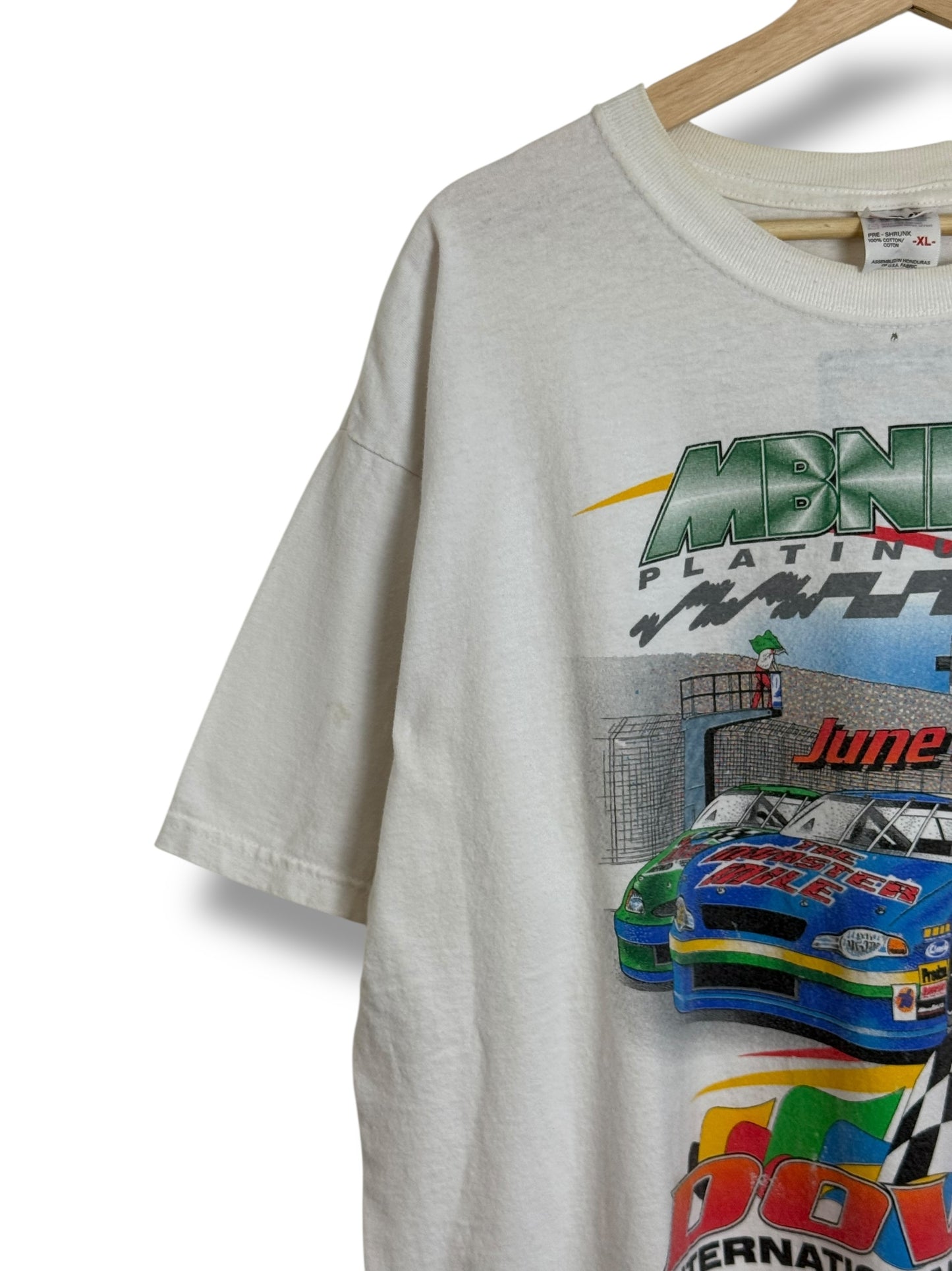 Vintage 2002 MBNA Platinum Nascar T Shirt