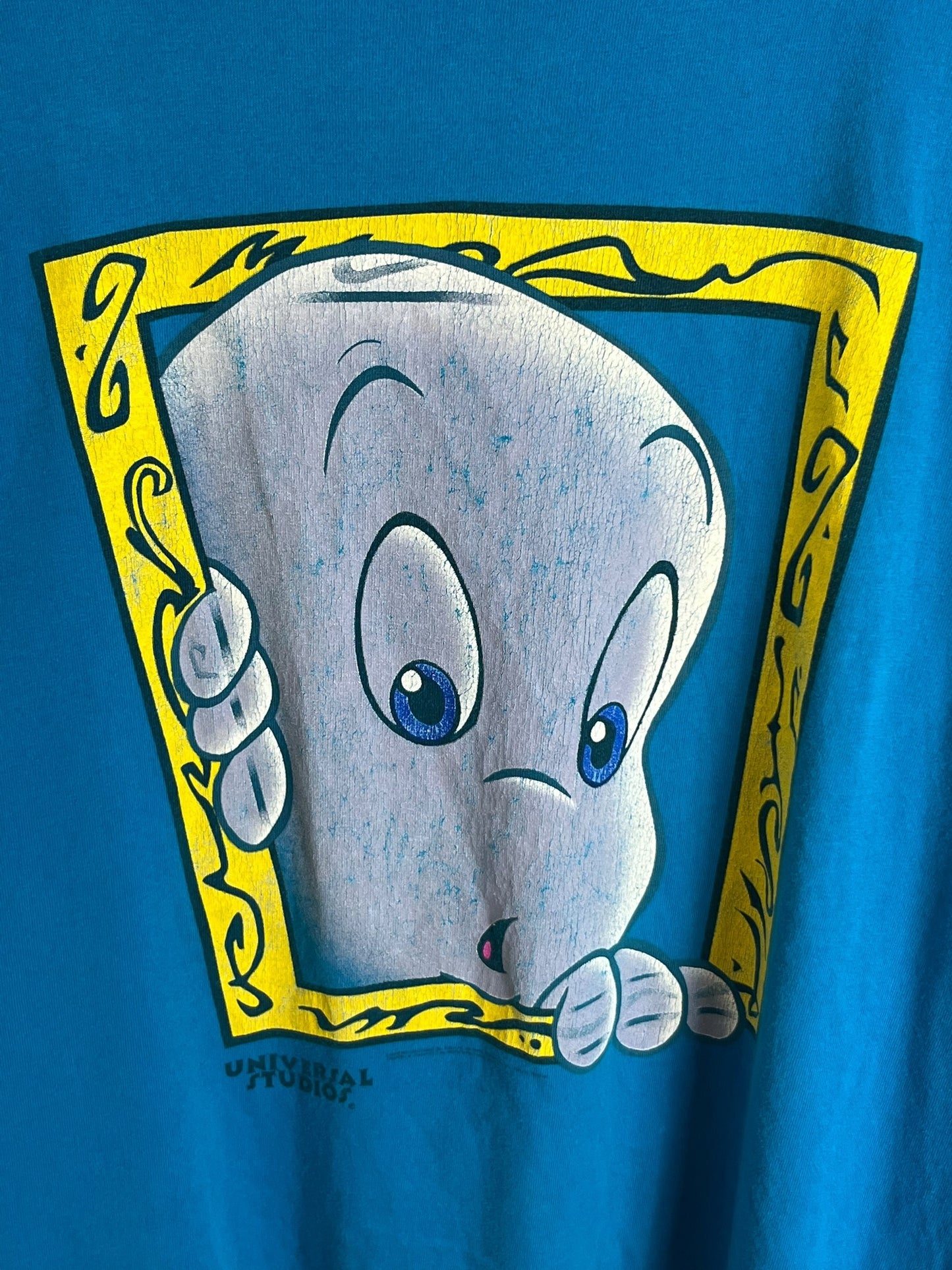 Vintage 1995 Casper The Ghost Universal Studios Promo T shirt