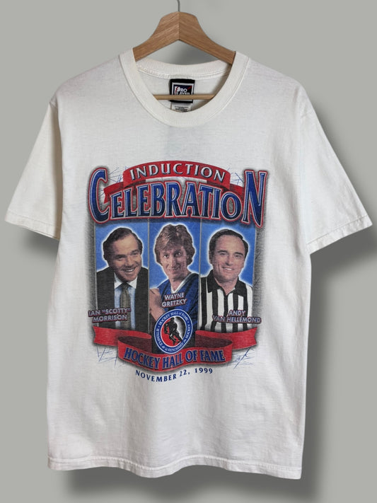 Vintage 1999 Wayne Gretzky Hall Of Fame T Shirt