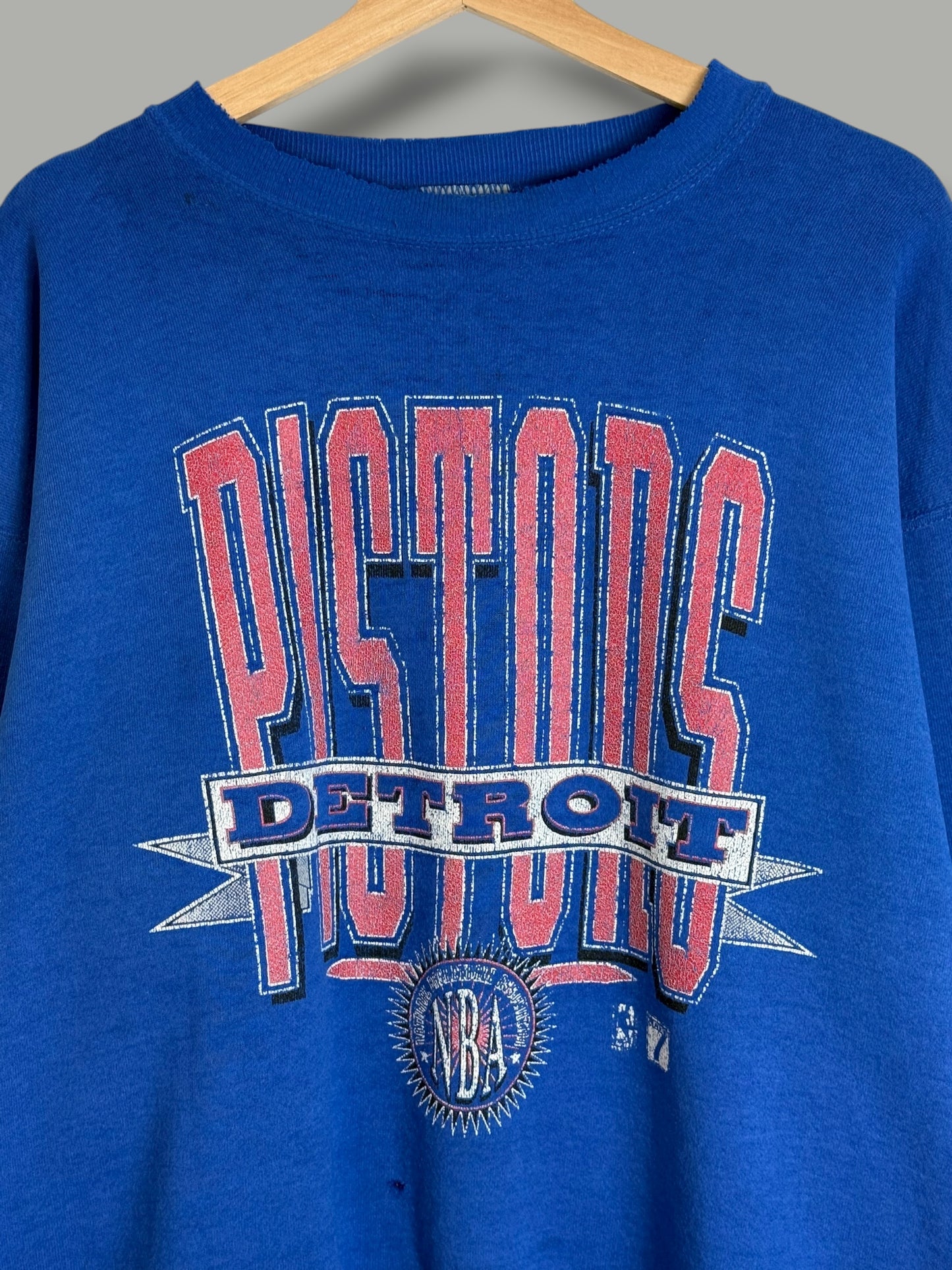 Vintage 90's Detroit Piston Crewneck