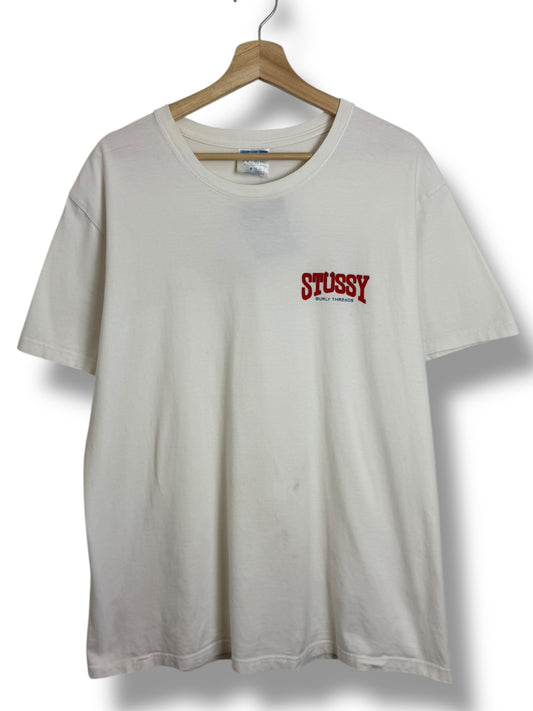 Vintage 2008 Stussy “Burly Threads” T Shirt