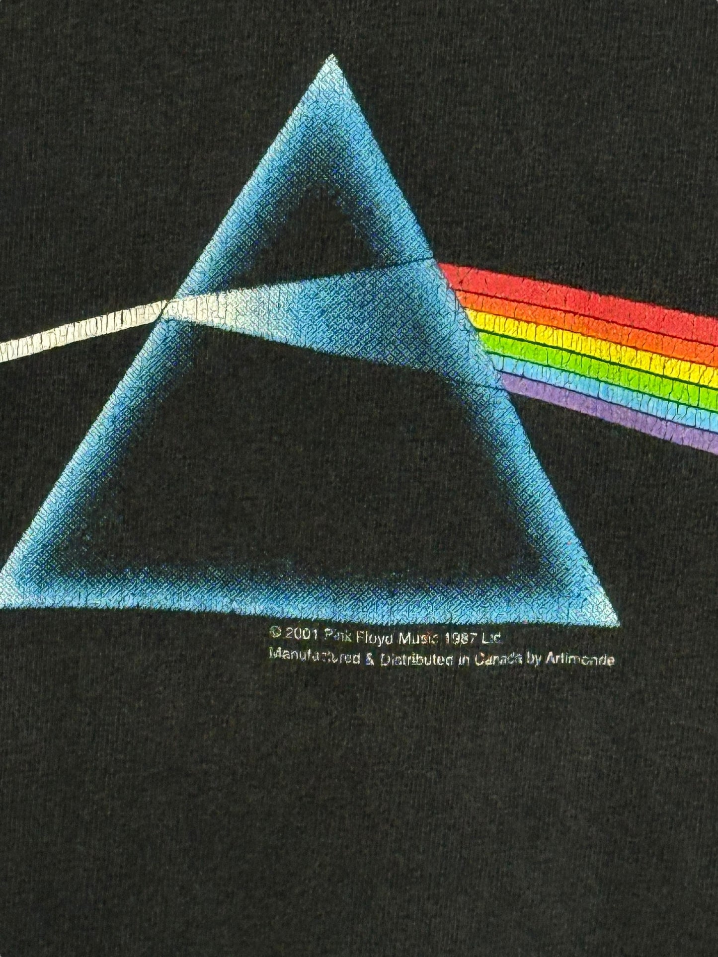 Vintage 2001 "Dark Of The Moon" Pink Floyd T Shirt