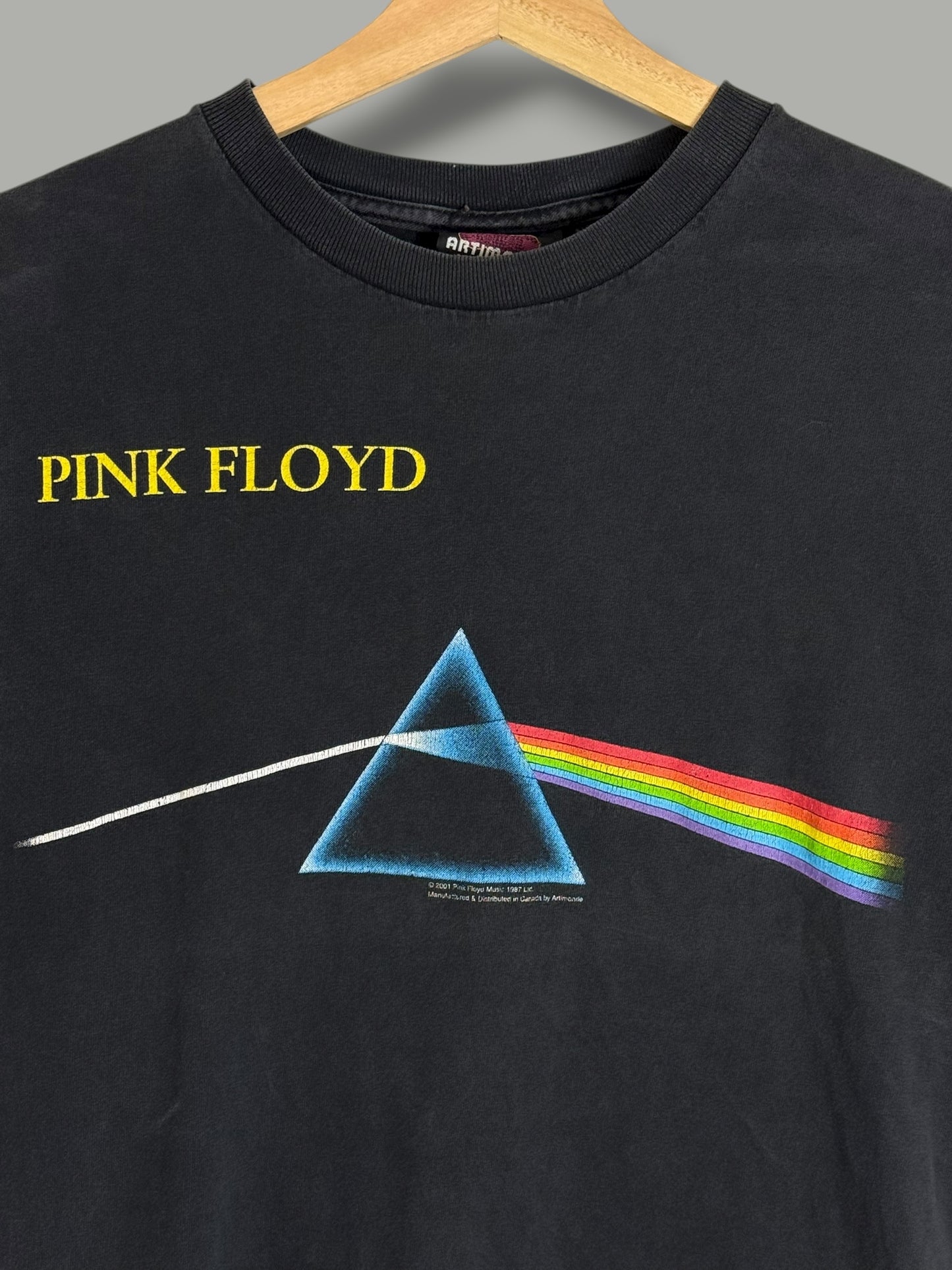 Vintage 2001 "Dark Of The Moon" Pink Floyd T Shirt