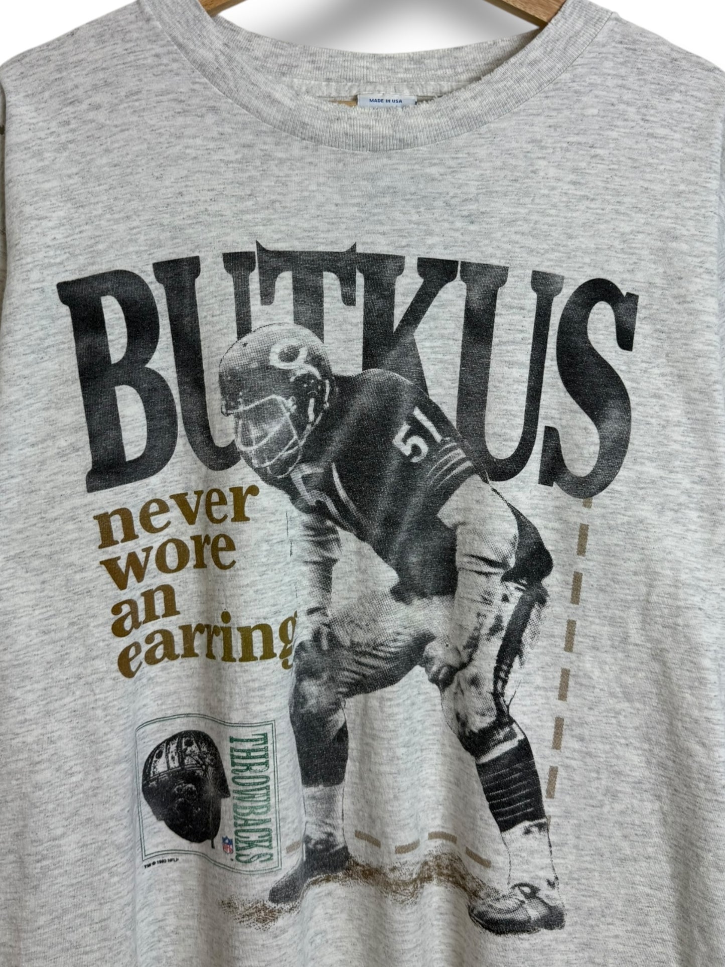 Vintage 90’s Chicago Bears Dick Butkus T Shirt