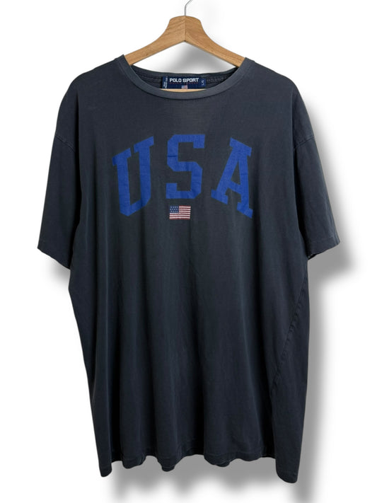Vintage 90’s Ralph Lauren Polo Sport “USA” T Shirt