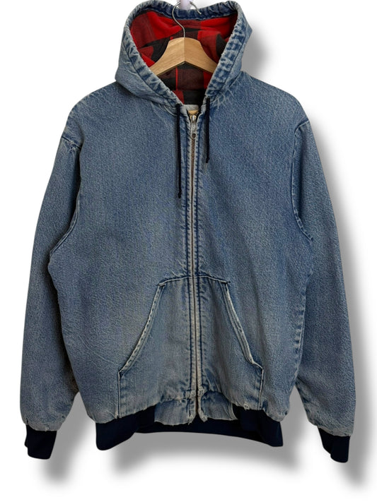 Vintage 90’s Denim Active Workwear Jacket