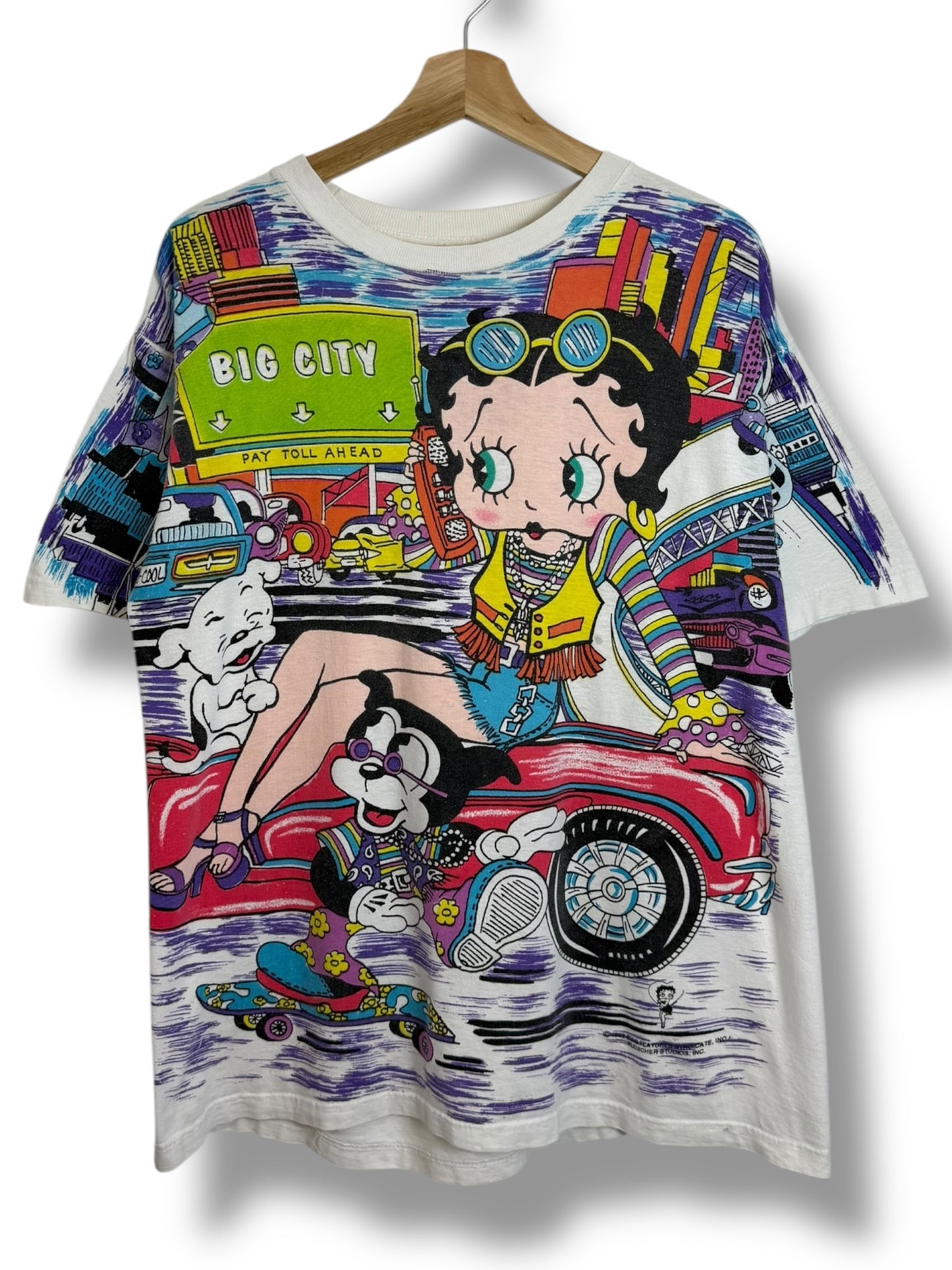 Vintage 1993 Betty Boop AOP T Shirt
