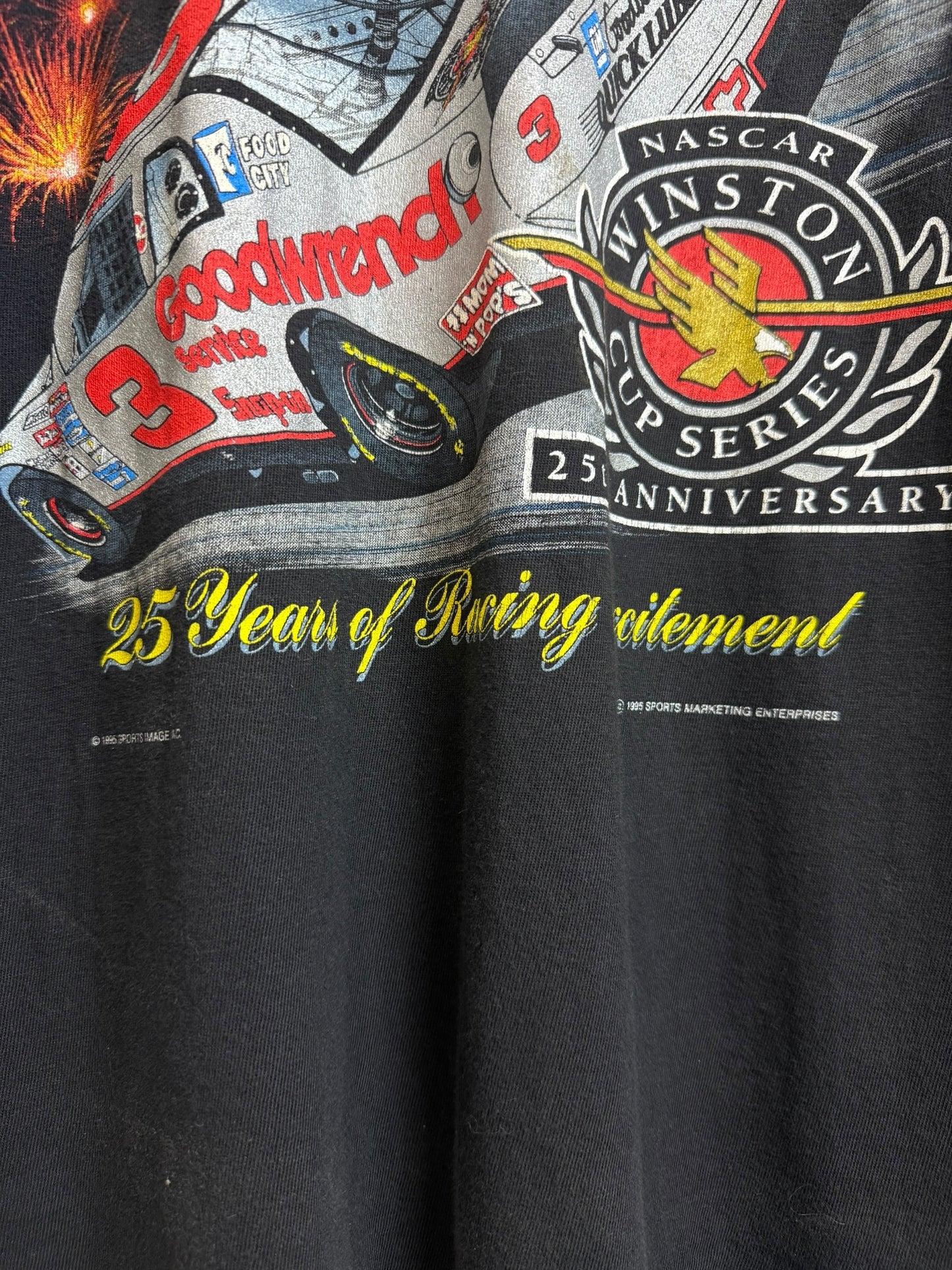 Vintage 1995 Nascar Winston Cup Series T Shirt