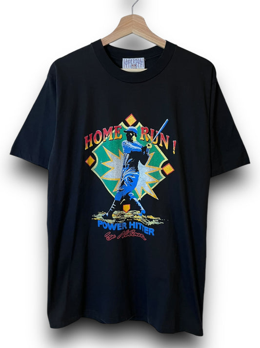 Vintage 90’s Baseball Tee “Home Run”