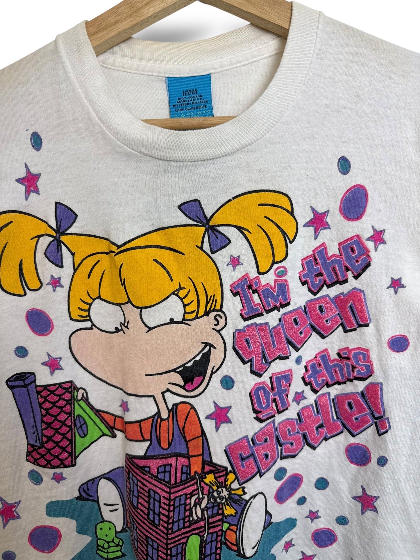 Vintage 1997 Rugrats “Im The Queen Of This Castle” T Shirt