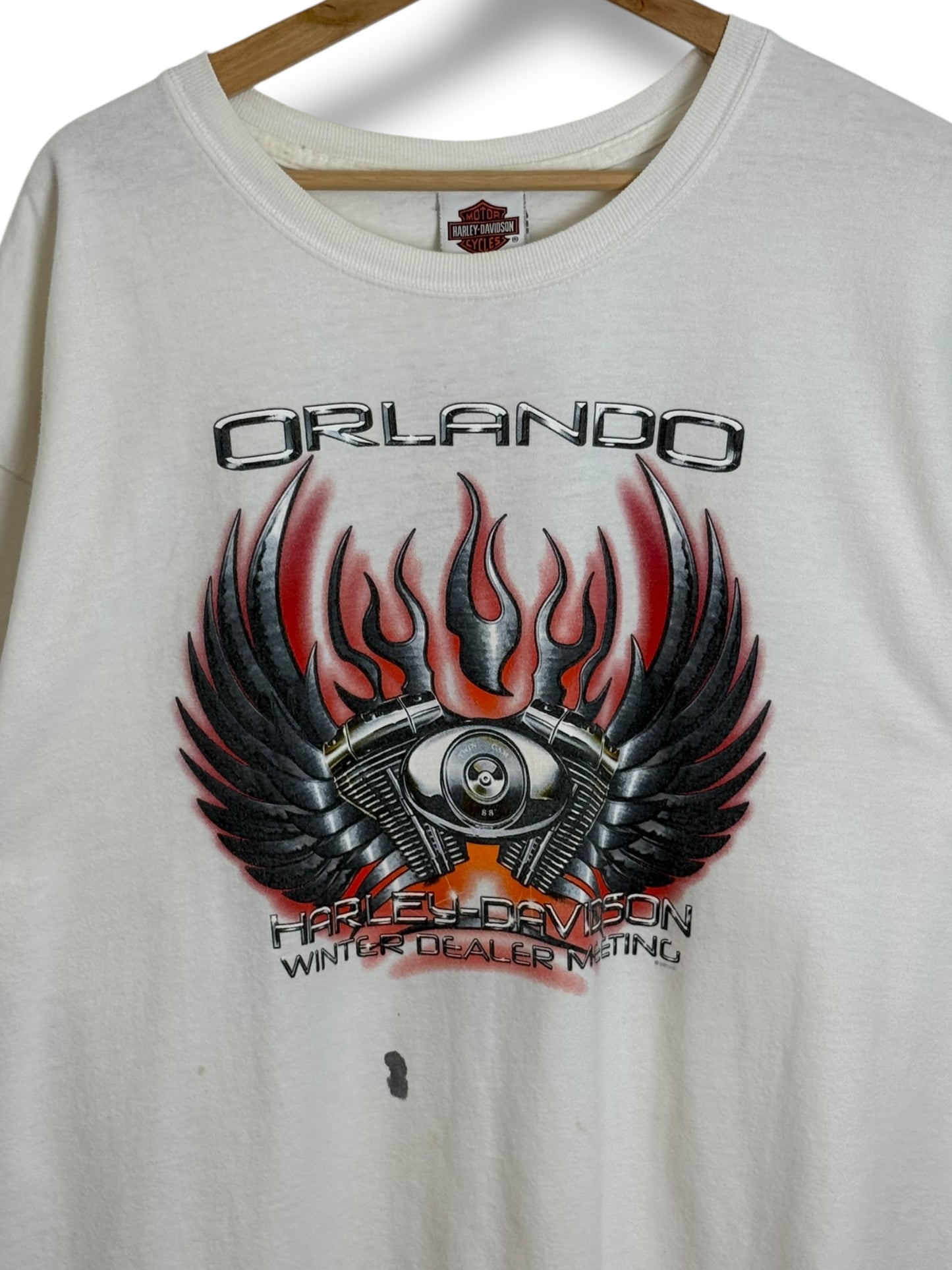 Vintage 2007 Harley Davidson Orlando T Shirt