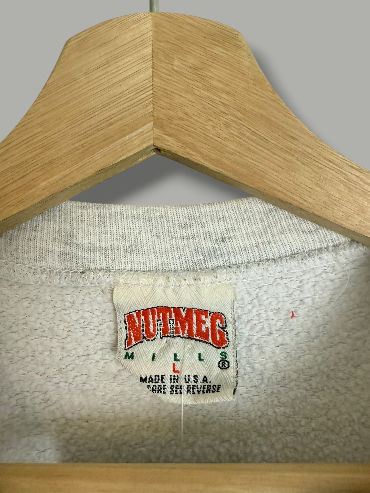 Vintage 90's Charlotte Hornets Nutmeg Crewneck