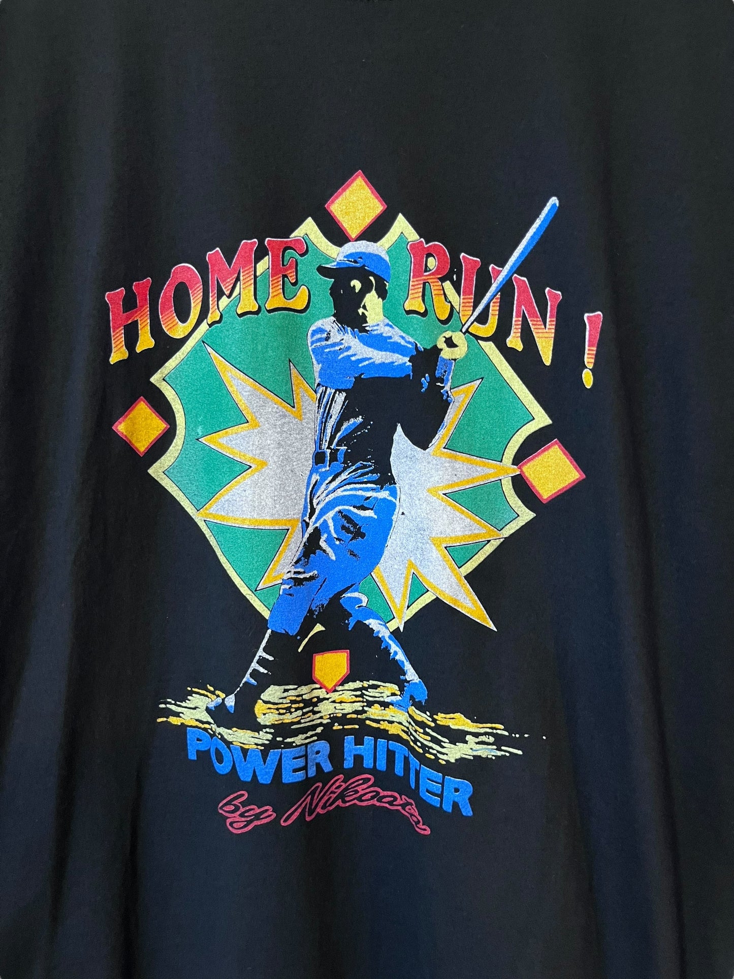 Vintage 90’s Baseball Tee “Home Run”