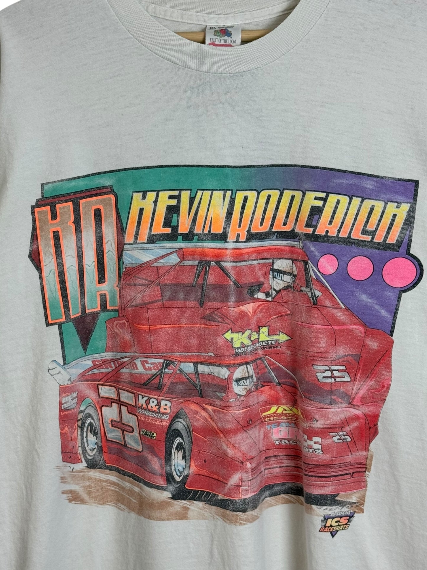 Vintage 90’s Kevin Roderick Nascar T Shirt