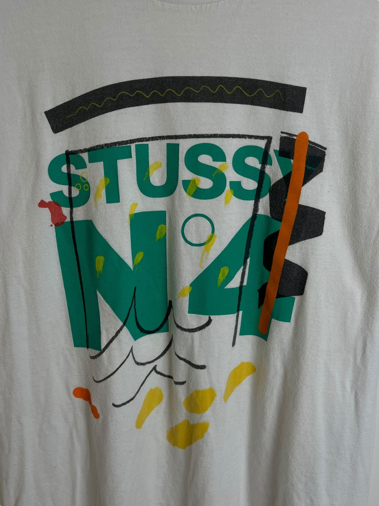 Vintage Stussy “No. 4 Doodle” T shirt