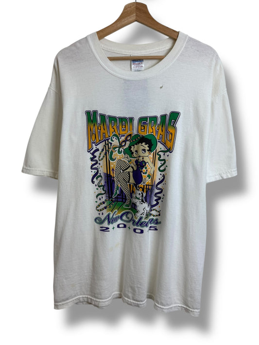 Vintage 2005 Betty Boop “Mardi Gras” T Shirt