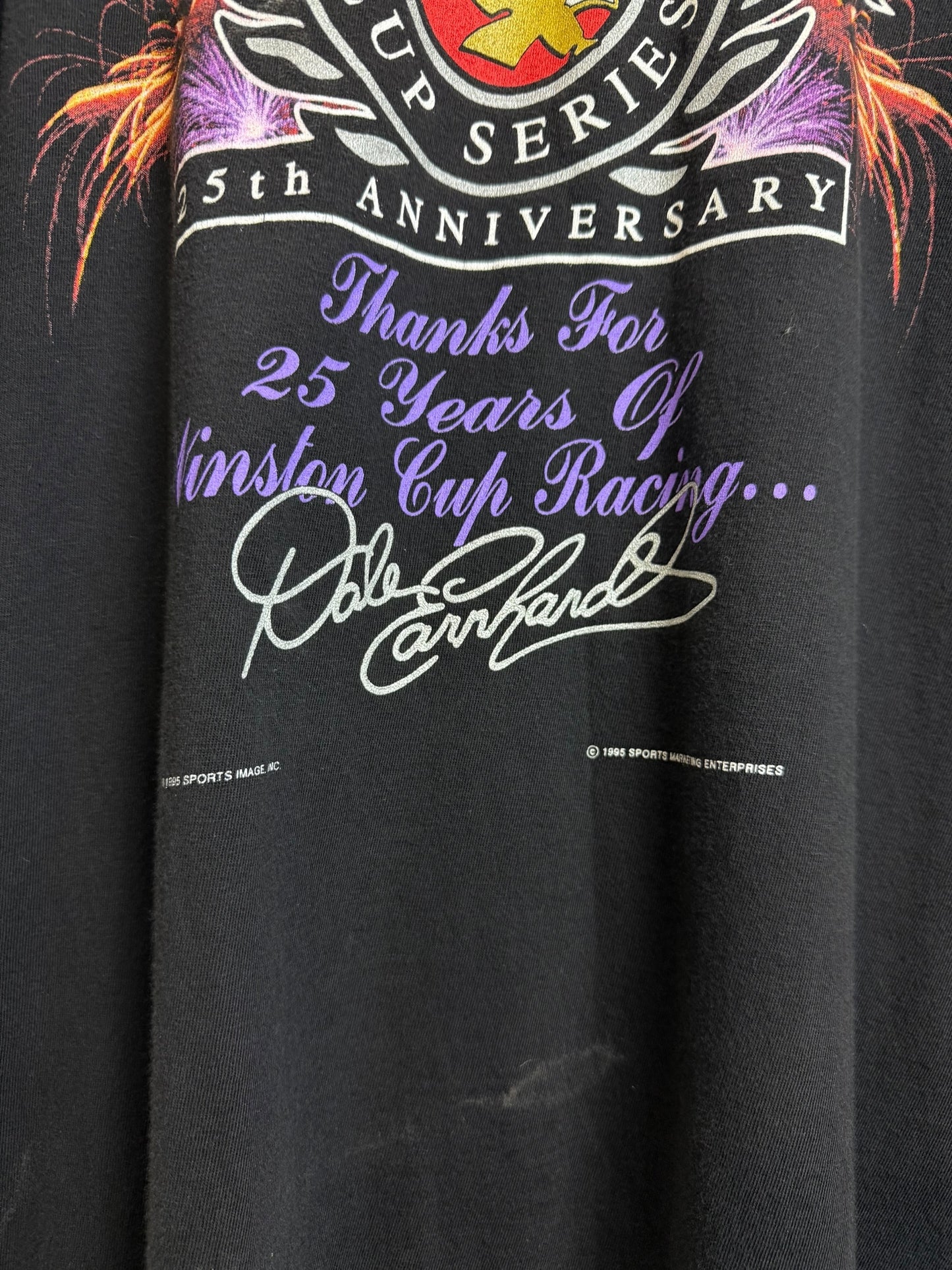 Vintage 1995 Nascar Winston Cup Series T Shirt