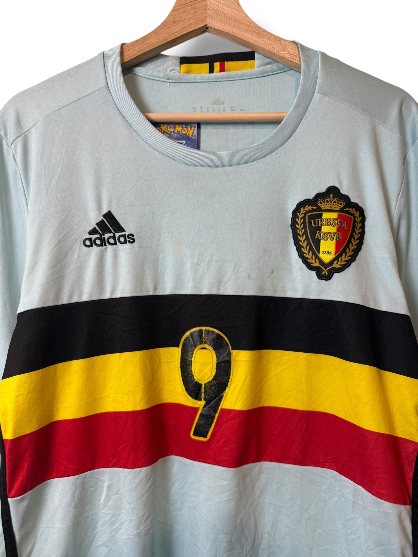 Vintage 2017 Belgium Away Lukaku Jersey