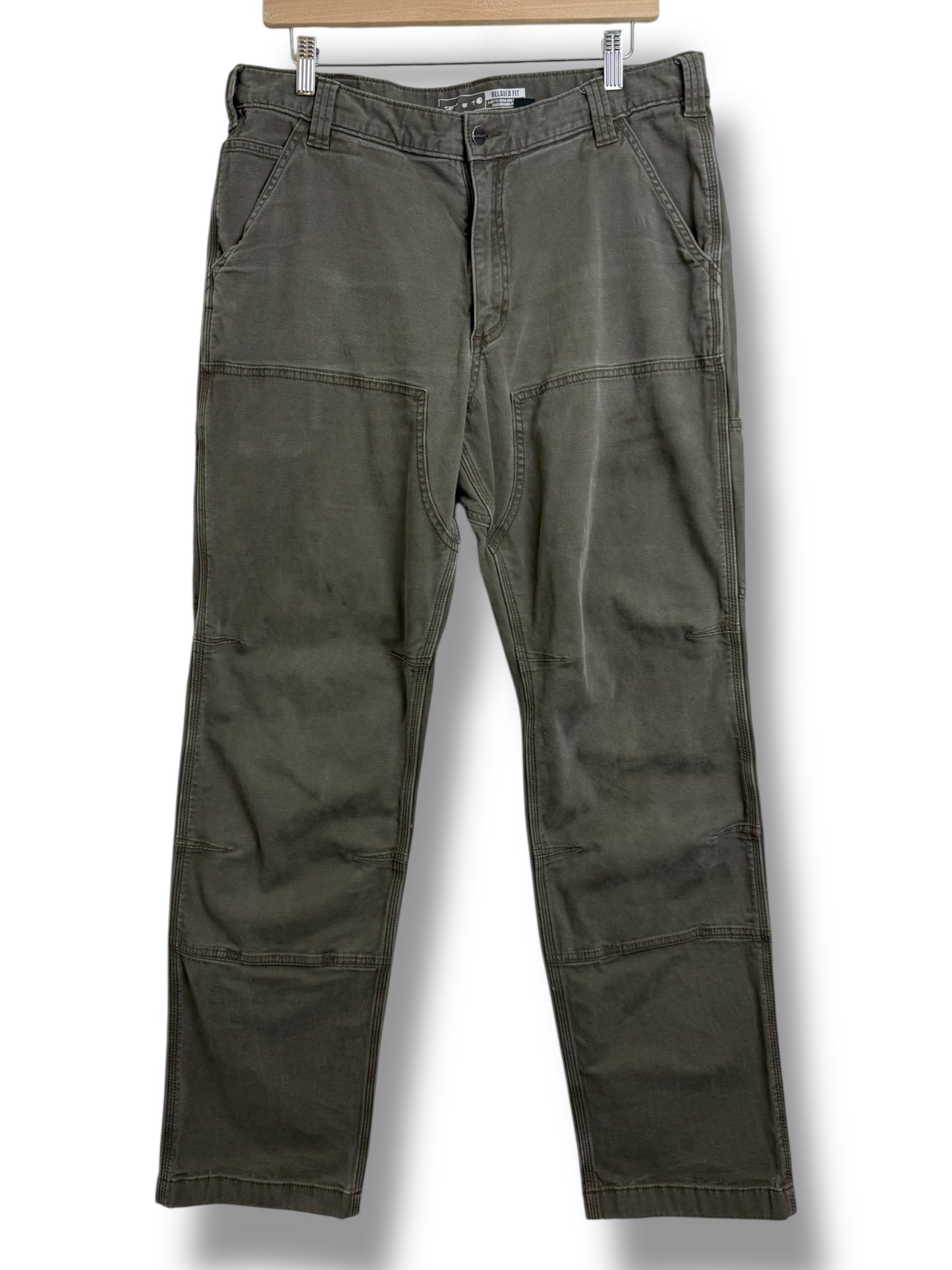 Vintage 2000’s Green Carhartt Double Knee Pants