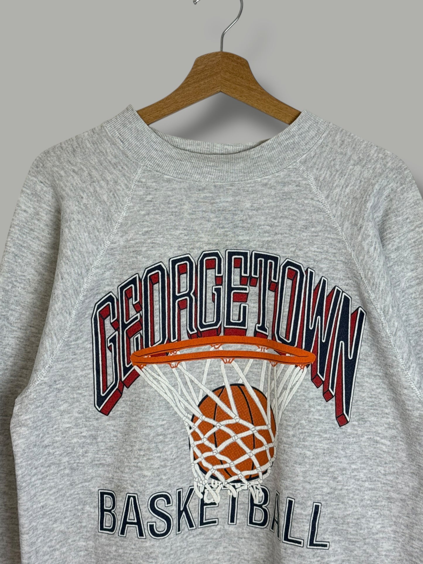 Vintage 90's Georgetown Basketball Crewneck