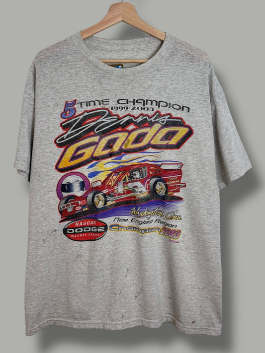 Vintage 2000's Dennis Godo Nascar T Shirt