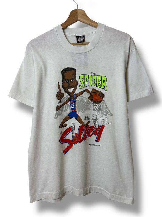 Vintage 1989 John Salley “The Spider” T Shirt