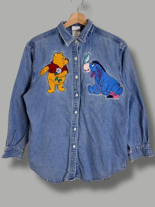 Vintage 2000's Winnie The Pooh Button Up