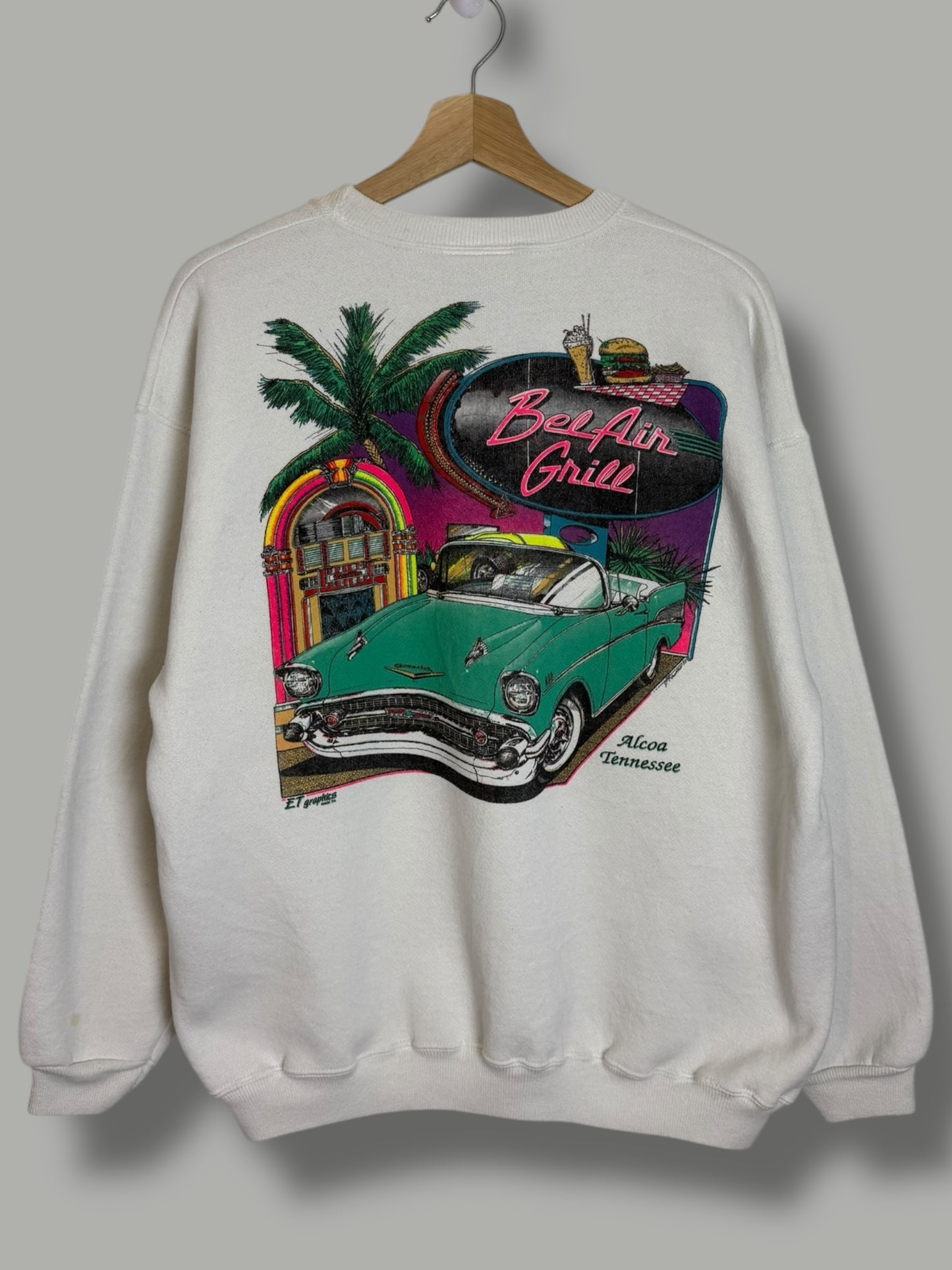 Vintage 90's Bel Air Grill Crewneck